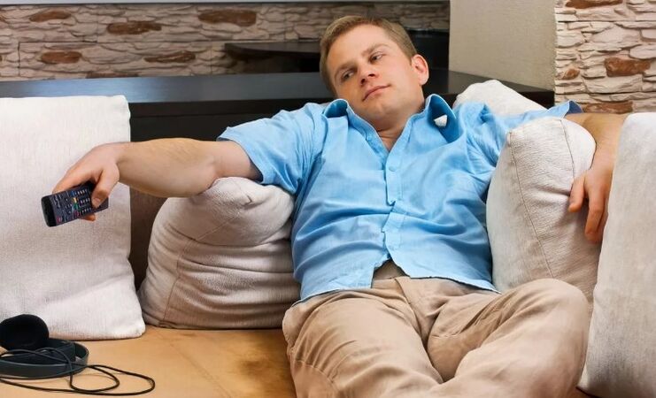 Сядзячы лад жыцця з'яўляецца прычынай прастатыту